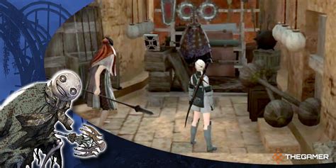 nier replicant wolf den|littlest hero nier replicant.